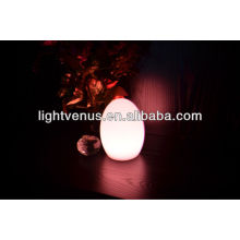 Egg shape battery operated LED table lamps